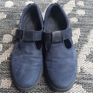 Ecco Shoes | Blue Suede | Poshmark